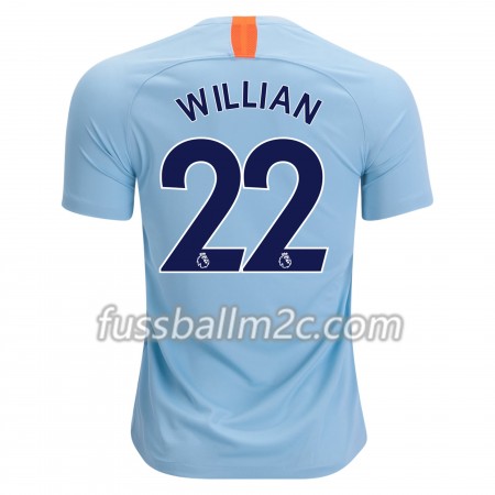 Fußballtrikots Chelsea Willian 22 Ausweich Trikotsatz 2018-2019